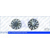 fan motoru vw transporter iv 280w 282mm fan-motor