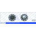 fan motoru vw transporter iv 360w 280mm fan-motor