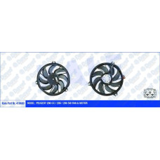 fan motoru peugeot 206 cc  206  206 sw 200w 392mm fan-motor