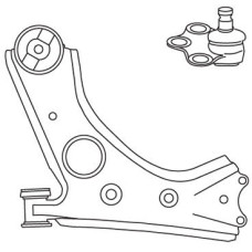 ALT SALINCAK KOMPLE SOL FIAT 500L 12