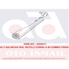 ALT SALINCAK SOL ROTİLLİ COMBO 94-01 CORSA 93-00 TIGRA 94-00