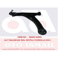 ALT SALINCAK SOL ROTİLLİ COROLLA 03