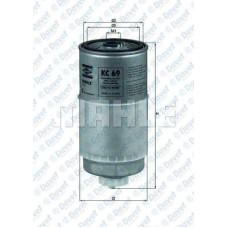 YAKIT FILTRESI MAZOT PASSAT A80 A90 A4 A6 PASSAT 1.9 TDI 1Y 1Z 3D SB AAS AAZ AFF