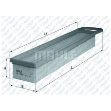 HAVA FILTRESI PEUGEOT P207 07=> P308 07=> P3008 PARTNER TEPEE 10=> C3 09=> C4 08