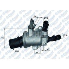 termostat komple 88c th6978-88j grande punto croma astra h vectra c zafira signu