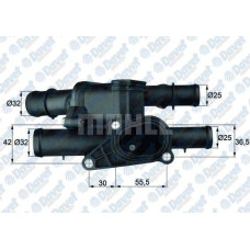 termostat komple 105c golf iv bora a3 1-9 2-3 99-