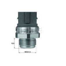 SICAKLIK MUSURU COKLU 84-95C / 91-102C GOLF III - GOLF IV-POLO-PASSAT - LT35 1.4