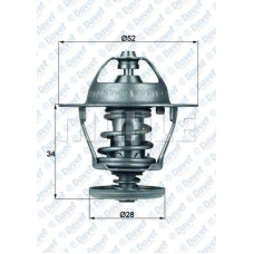 TERMOSTAT 88C BOXER III - JUMPER III 22DT100BG; 120BG; 100CV C81/110BG C96/130BG