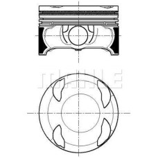 PISTON SEGMAN 0.50 83.50mm MERCEDES M274.910 W204 W205 W212 W213 R172