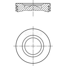 MOTOR PISTON SEGMAN STD DUCATO III-IVECO DAILY-KARSAN JEST 2.3JTD C13 F1A EURO5