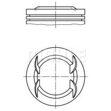 MOTOR PİSTON SEGMAN BRAVO-COUPE-MAREA 2.0 20V 95-98 82.40mm