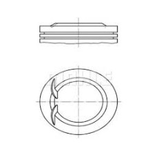 MOTOR PİSTON SEGMAN 0.50 ASTRA-CORSA-TIGRA 1.4 i16V C SEL-X XE 78.10 011PI000021