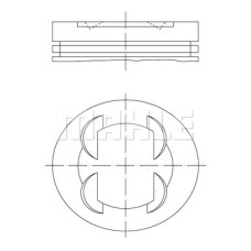 PİSTON SEGMAN STD ASTRA J-CORSA D-E MERIVA B-ADAM-AVEO 1.4 16V A/B14XER-XEL-XFL-