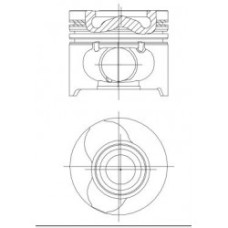 MOTOR PİSTON SEGMAN 0.50 CLIO-KNG 1.5 DCI K9K 76.50 26 pim 0.20mm. KIsa