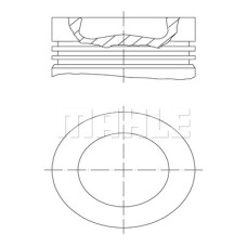 PİSTON SEGMAN CRAFTER-AMAROK-PASSAT 81mm CKUB-CKTB-CFFA-CFFB-CFGB-CFGC-CNFA-CNFB