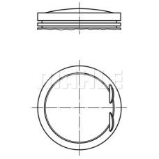 PISTON 82.51MM STD A3 PASSAT 1.8 TSI 07-12 BYT BZB CABA CABB CABD