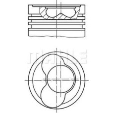 MOTOR PİSTON SEGMAN STD VW T4 2.5 TDI ACV-AHD-ANJ 1.2 SİLİNDİR 81.01