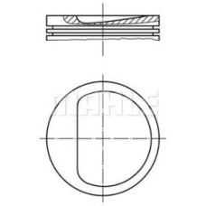 MOTOR PİSTON SEGMAN 0.60 P306-P405-P806 2.0 16V XU10J2/XU10J2C 5MM ÇUKUR 86.60mm