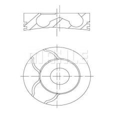 PİSTON SEGMAN STD 85mm P206-P306-P307-P406-P607-BOXER-PARTNER-EXPERT-JUMPY-C4-C5