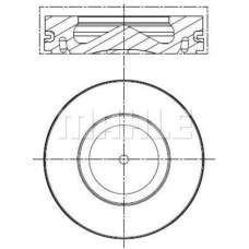 PISTON SEGMAN STD 84.00mm BMW E60 E87 E90 E92 E93 F10 F20 F30 F32 F33 F34 F36 E8