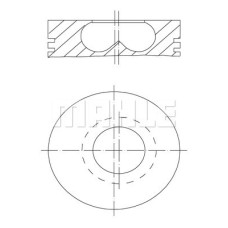 PISTON SEGMAN 84.50mm BMW B37 B47 F10 F20 F30 F40 G20 G30 G22 F32 F34 F36 G32 G1