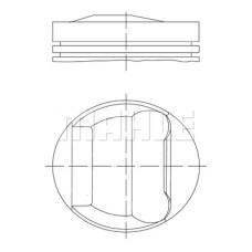 PISTON SEGMAN STD 80.00mm BMW M50 E34 E36 VANOSLU