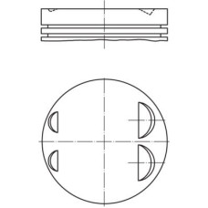 PISTON SEGMAN 0.50 BMW M52 B28 E36 E39 E38 Z3