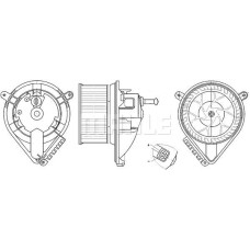 KALORIFER MOTORU MERCEDES SPRINTER B901 B905 . VW LT 28-35-46