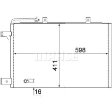 KLIMA RADYATORU MERCEDES W169 W245