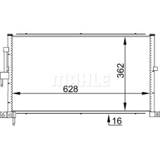 KLIMA RADYATORU YB - XB AJ-V6 X-TYPE I X400 2002 2009