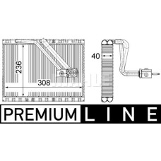 EVAPORATOR MERCEDES VITO W447 14>