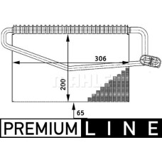 EVAPORATOR MERCEDES W203 CL203 S203 C209 A209 W463