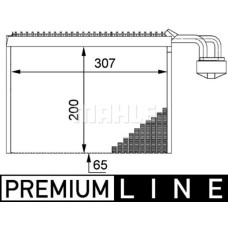 EVAPORATOR BMW E65 E66 02 07 PREMIUM LINE