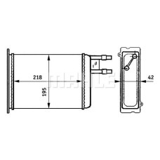 KALORİFER RADYATÖRÜ DUCATO-BOXER-JUMPER 94-02 220x195x42