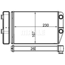 KALORİFER RADYATÖRÜ PEUGEOT BOXER III CITROEN JUMPER FIAT DUCATO III 06 230X163X