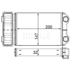 KALORIFER RADYATORU MINI R50 R52 R53