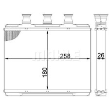 KALORIFER RADYATORU BMW E65 E66