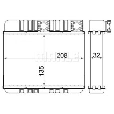 KALORIFER RADYATORU BMW E46 98 05 E83 06 11