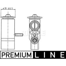 KLIMA VALFI EXPANSION MERCEDES W202 W210 R170 W638 W639 B901 B904 B906