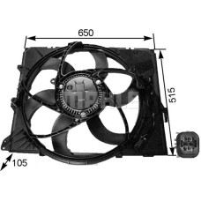 FAN MOTORU BMW E87 E90 N43 N45 N46