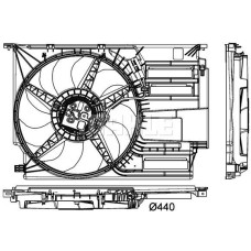 KOMPLE FAN 600W PREMIUM LINE BMW F45 F46 F48 F39 MINI F60 F56 F55