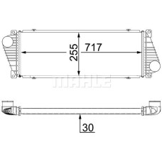 TURBOSARJ RADYATORU MERCEDES SPRINTER B901 B905 . VW LT 28-35-46