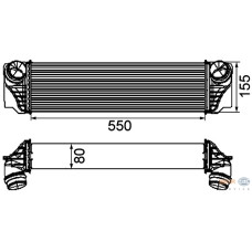 TURBO RADYATÖRÜ BMW F07 530D XDRİVE 09 F10 525D 530D 10 F11 520D 525D 530D 10 F0