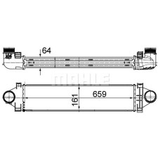 TURBO RADYATORU 224DT DW12BTED4 FREELANDER 2 L359 06 14