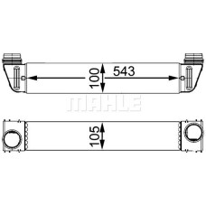 TURBO RADYATORU BMW N52 M57 E60 E61