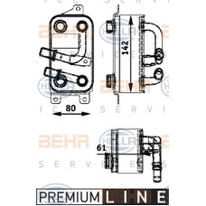 SANZIMAN YAG SOGUTUCU PREMIUM LINE BMW E60 E65 M54