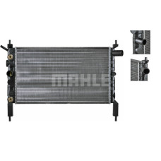RADYATÖR BRAZİNG ASTRA F 93-98 1.4I-1.6I-2.0I KLİMASIZ MEK OTOM 538x368x26