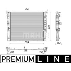 MOTOR SU RADYATORU PREMIUM LINE BMW G30 G31 G11 G12