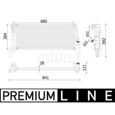 MOTOR SU RADYATORU BMW F45 F48 MINI F54 F56 F60 PREMIUM LINE