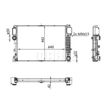 MOTOR SU RADYATORU MERCEDES S-CLASS W221 05>13